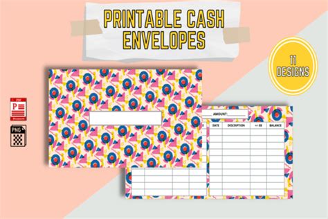 Floral Envelopes Printable Graphic by Lilian Lily Digital Products ...