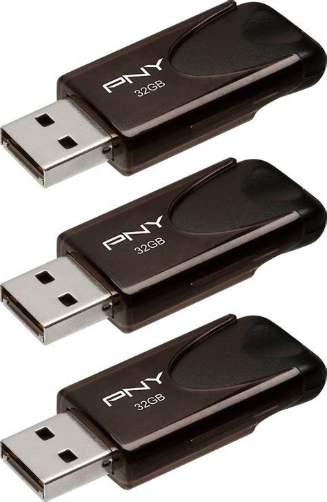 Customer Reviews: PNY 32GB Attaché 4 Type A USB 2.0 Flash Drive 3-Pack ...