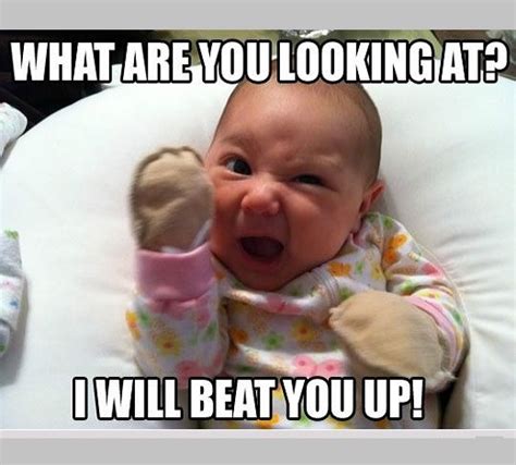 40 Hilarious Angry Baby Memes for 2024 – Child Insider