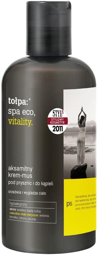 To Pa Spa Eco Vitality Aksamitny Krem Mus Pod Prysznic I Do K Pieli