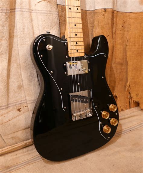 2013 Fender 72 Reissue Telecaster Custom MIJ Black Guitars Electric