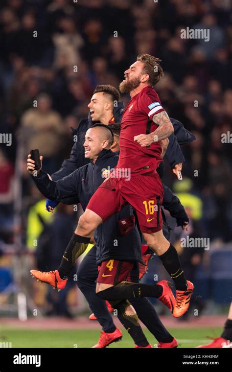 Rome Italy Th Nov L R Radja Nainggolan Stephan El