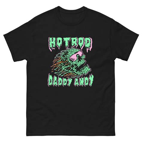 HOT ROD DADDY ANDY LIQUID DEEEEEATH DADDY Short Sleeve Unisex T Shirt Brainbuster Tees