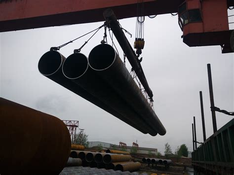 Lsaw Longitudinally Submerged Arc Welding Pipe Pile Piling With Sheet