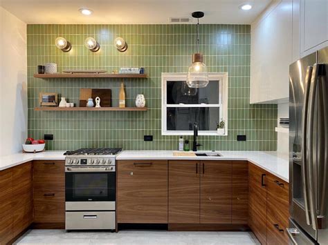 Green Kitchen Tile Ideas 10 Ways To Bring The Outside In Atlas Ceramics