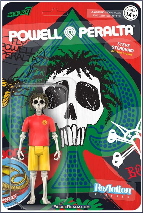 Steve Steadham Recolor Powell Peralta Reaction Figures Super