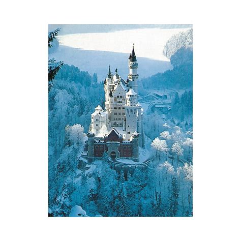 Puzzle Ravensburger Château de Neuschwanstein Hiver 1500 pièces EVOLD