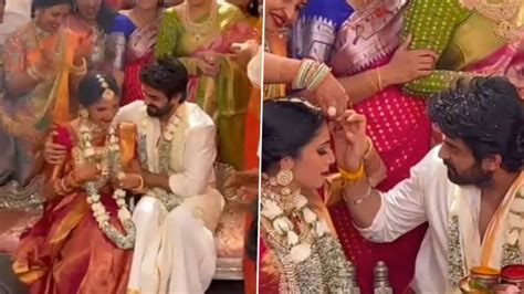 Naga Shaurya And Anusha Shetty Tie The Knot In Bengaluru Video From