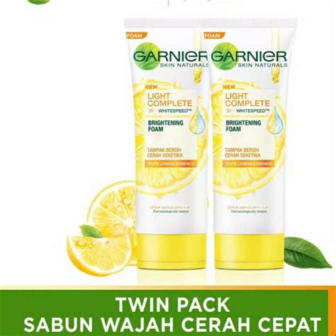 Jual Garnier Light Complete Facial Foam Gr Shopee Indonesia