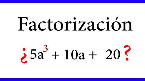 Factorizacion De Polinomios