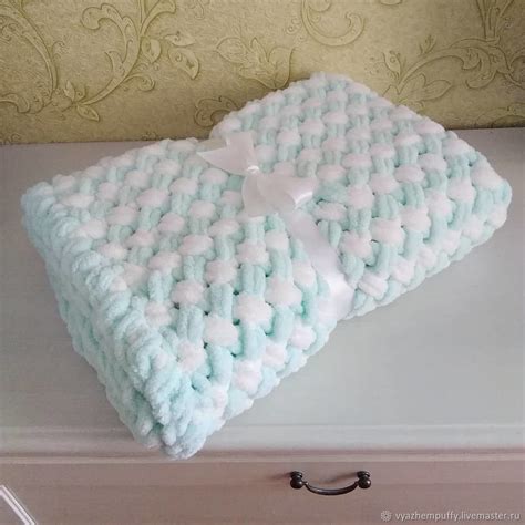 Детский плюшевый плед из пряжи Ализе Пуффи (Alize Puffy) в интернет ...