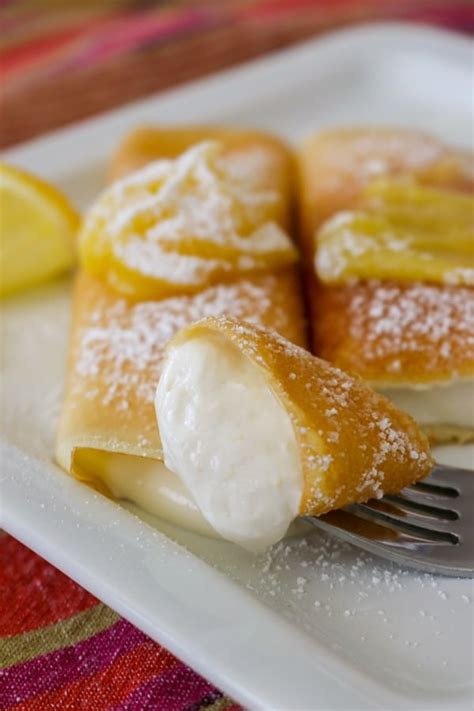 Lemon Crepes Recipe Days Of Baking And More