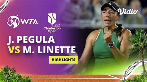 Jessica Pegula Vs Magda Linette Highlights Wta Credit One