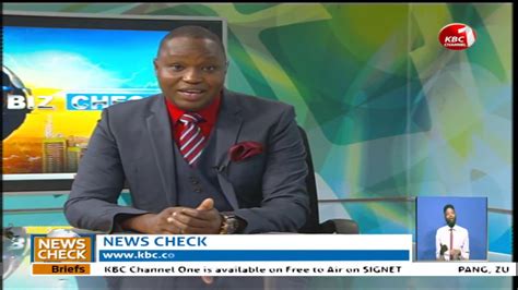 KBC Channel 1 Live Biz Check With O Brien Kimani Part 1 YouTube