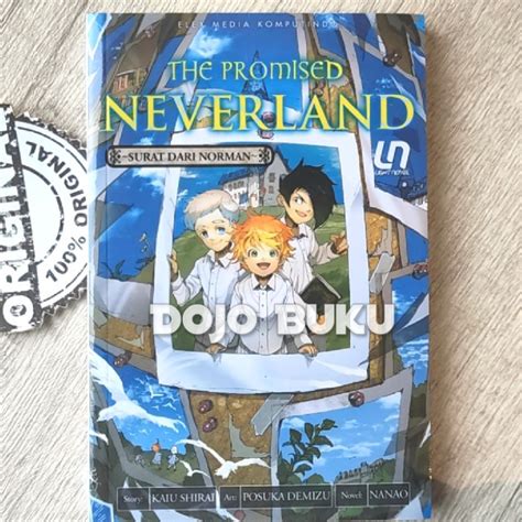 Jual Komik Light Novel The Promised Neverland Surat Dari Norman By