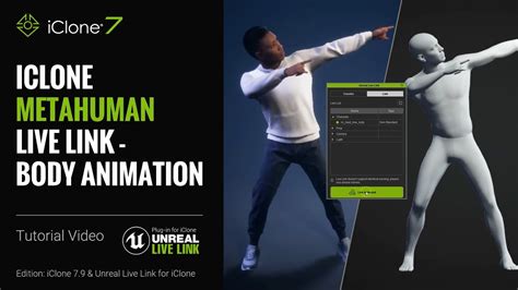 Metahuman Animation Maker IClone Unreal Live Link