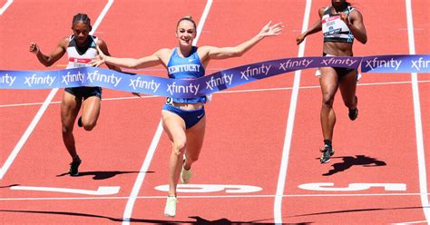 Uk Star Sprinter Abby Steiners Strong Academic Finish Sets Stage For