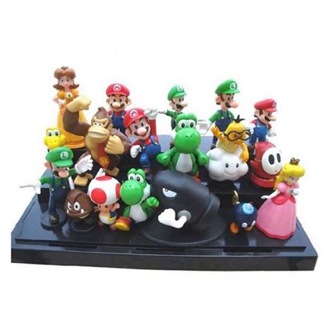 Pcs Set Super Mario Bros Figure Toy Doll Pvc Figure Collectors