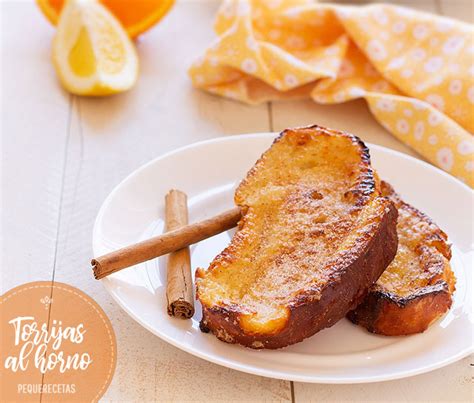 C Mo Hacer Torrijas Al Horno Pequerecetas