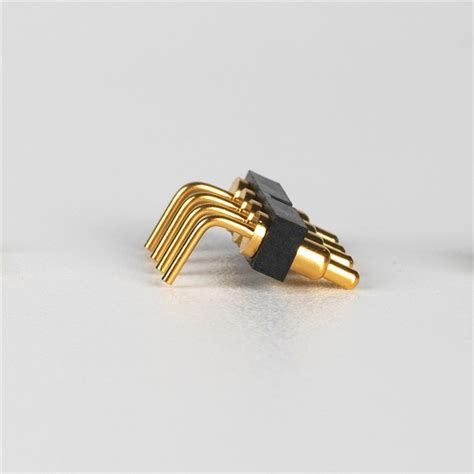 China Customized Right Angle Spring Loaded Pogo Pins Connector