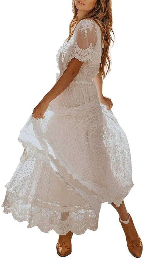 White Boho Dress Sizzling Sexy Summer Styles