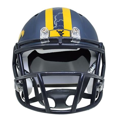 WVU Country Roads 2023 Speed Mini Helmet