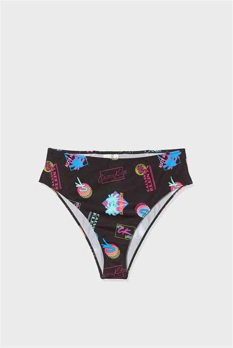 Купальник низ HIGH WAIST CHEEKY BIKINI PR Calvin Klein KW0KW01043 FR
