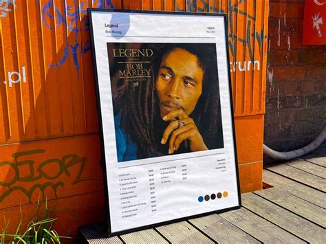 Bob Marley legend Album Cover Poster 5 - Etsy