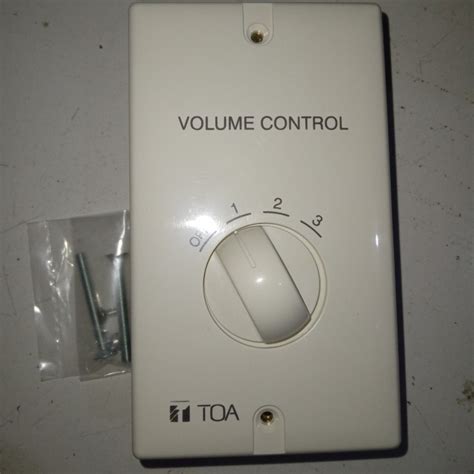 Jual Volume Control Toa Toa Attenuator Zv Watt Shopee