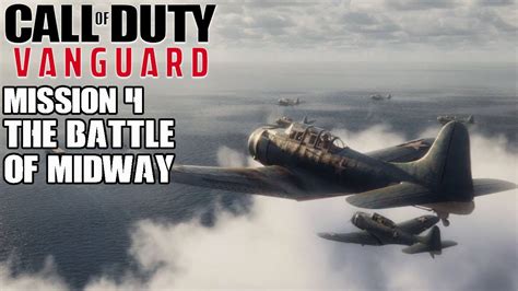 Call Of Duty Vanguard Mission 4 The Battle Of Midway Full Gameplay