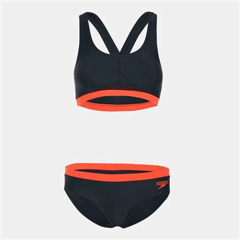 Buy Speedo Women S Hydractive Two Piece Swimsuit Black In Dubai Uae Sss