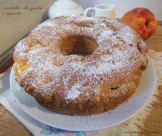 Ciambella Alle Pesche E Amaretti Cucinare Con Leggerezza