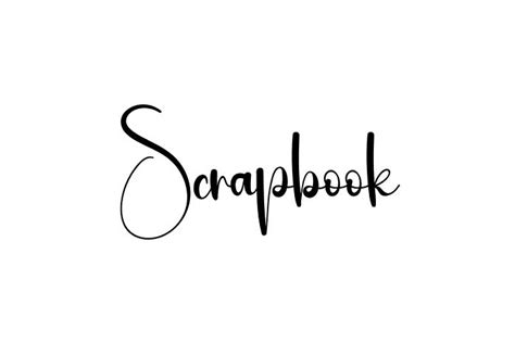 Scrapbook Font - Free Font Download