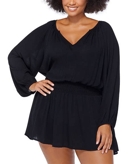 Raisins Curve Trendy Plus Size Maui Swim Cover Up Dress Macy S