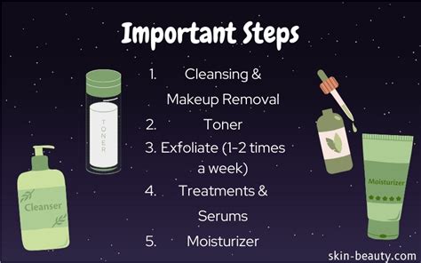 Nighttime Skincare Routines Skin Beauty