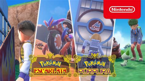 Nuevas Im Genes De Pok Mon Escarlata Y Pok Mon P Rpura Nintendo Switch