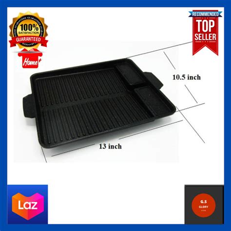 Glory Shop Bbq Grill Plate Samgyupsal Samgyeopsal Yakiniku Griller Pan For Butane