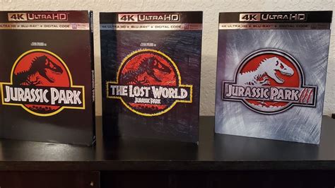 Jurassic Park Trilogy 4K UHD Blu Ray Unboxing YouTube