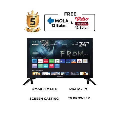 POLYTRON SMART LITE DIGITAL TV 24 PLD 24CV1869 Polytron Official