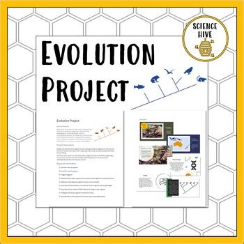 Evolution Project - Distance Learning by Science Hive | TpT