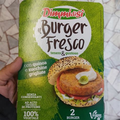 Dimmidisi Il Burger Fresco Con Quinoa E Zucchine Grigliate Review