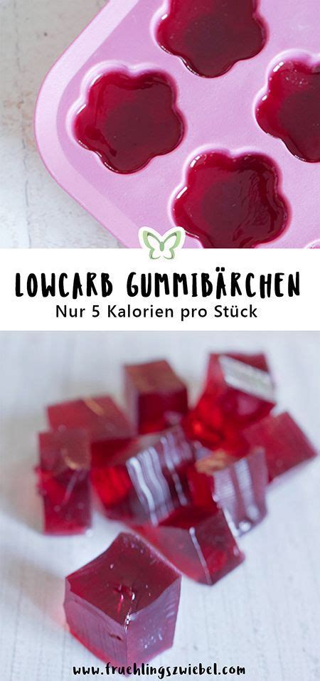 Gesunde Gummibären einfach selber machen Zuckerfreie low carb