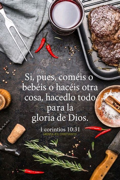 1 Corintios 10 31 Frases Positivas De Dios Frases Cristianas 1