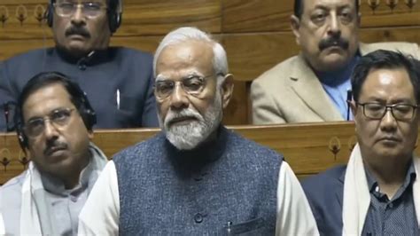 Pm Narendra Modi Addresses Last Sitting Of Th Lok Sabha Says Past