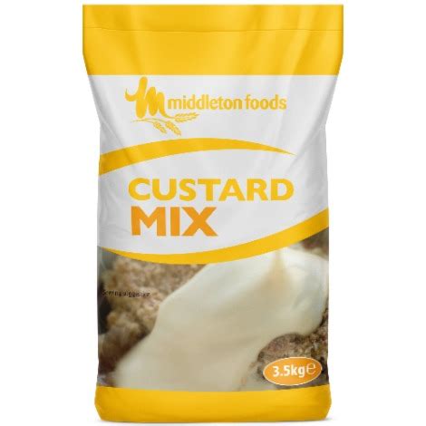 Middletons Custard Mix 1x3 5kg