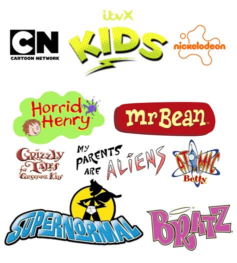 itvx kids cartoon network  nickelodeon  ewanlow  deviantart