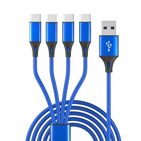 Cable De Carga M Ltiple Cable Divisor USB C 3 4 5 En 1 Cable De