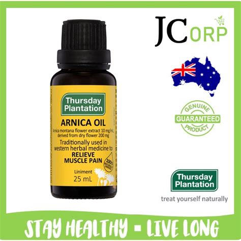 Exp 032024 Thursday Plantation Arnica Oil 25ml Shopee Malaysia