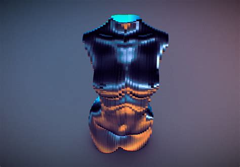 Sliced Female Torso Model 3d Model 3d Printable Cgtrader