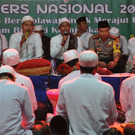 Peringati Hpn Pwi Bojonegoro Gelar Sholawat Bersama Teras Jatim